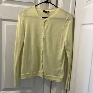 Ladies J. crew button down cardigan